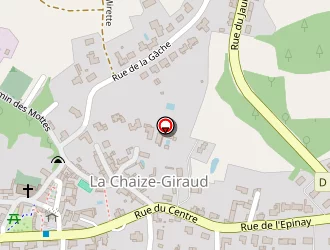 Carte de Chevalier Jennifer à Chaize-giraud (la)