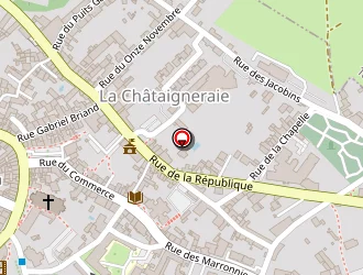 Carte de Opticien Krys à Châtaigneraie (la)