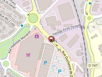 Carte de Centre E Leclerc à Roche-sur-yon (la)