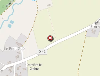 Carte de Bertrand Géoffroy à Ayron