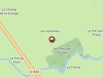 Carte de Garage Mauru à Nohant-vic