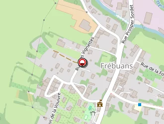 Carte de Famy à Frébuans