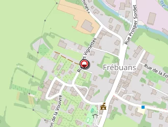 Carte de Ecole à Frébuans