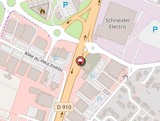 Carte de Intermarché à Chasseneuil-du-poitou