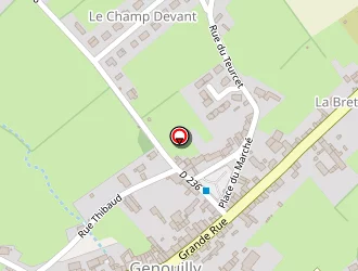 Carte de Pharmacie De La Guye à Genouilly