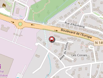 Carte de Boutique Sfr à Parthenay