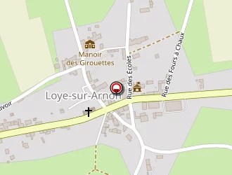 Carte de Les 13 Blés à Loye-sur-arnon