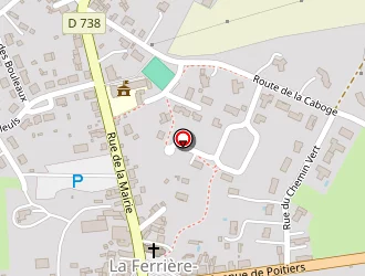 Carte de La Poste à Ferrière-en-parthenay (la)