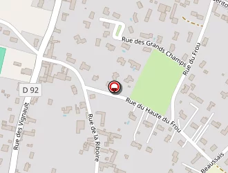 Carte de Augereau Nicolas à Frozes