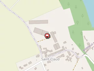 Carte de Gaec Saint Claud à Bonneuil-matours