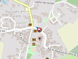 Carte de Carrifeu à Bazoges-en-pareds