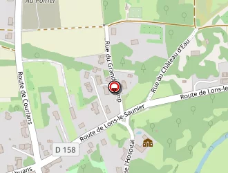 Carte de Bibliotheque-chilly à Chilly-le-vignoble