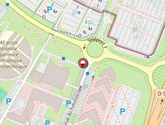 Carte de World Trade Center Poitiers-futuroscope (w.t.c.p.f) à Chasseneuil-du-poitou