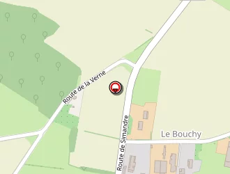 Carte de Chautard à Baudrières