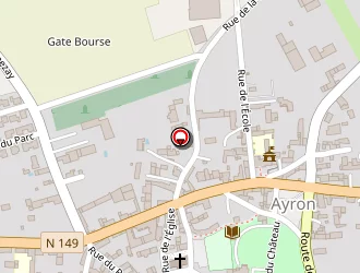 Carte de Salle Polyvalente à Ayron