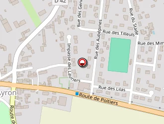 Carte de Gauthier Jean-jacques Et Fils à Ayron