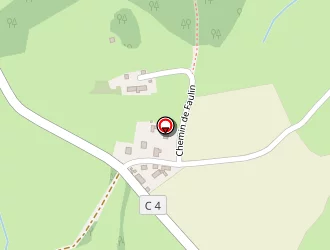 Carte de Pagnier à Grury