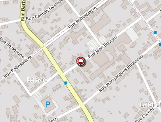 Carte de Garage Bourgeois à Saint-vallier