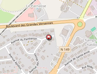 Carte de Institut Corps Et Esprit à Châtillon-sur-thouet