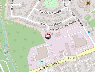 Carte de Carrefour à Roche-sur-yon (la)