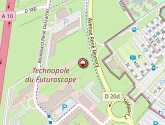 Carte de Complexe De La Payre à Jaunay-clan