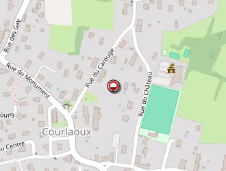 Carte de Ecole à Courlaoux