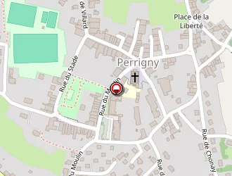 Carte de Ecole à Perrigny