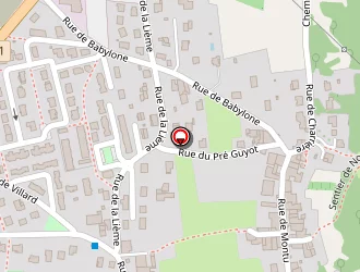 Carte de Boulangerie Du Centre à Perrigny