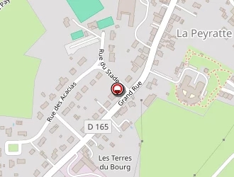 Carte de Augereau à Peyratte (la)