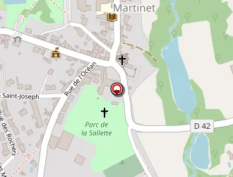 Carte de Arnaud René à Martinet