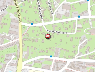 Carte de Espace Forestier à Lons-le-saunier