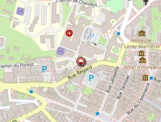 Carte de Comte Claire à Lons-le-saunier