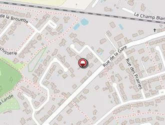 Carte de Complexe Sportif à Chaize-le-vicomte (la)