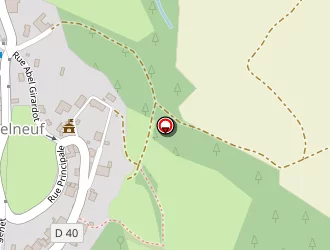 Carte de Mettez Gérard à Châtelneuf