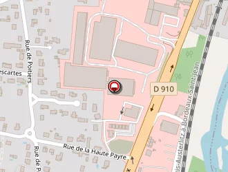 Carte de Fasthotel à Jaunay-clan