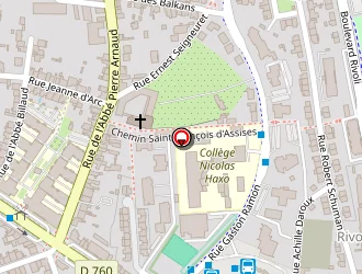 Carte de Atelier Canopé à Roche-sur-yon (la)