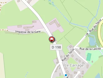 Carte de La Poste à Grury