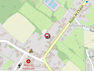 Carte de Jaillet Cécile à Montret