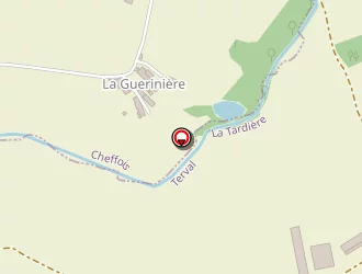 Carte de Piney Adrien à Tardière (la)