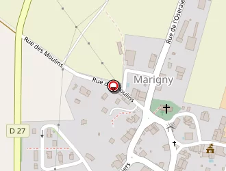 Carte de Ronzel Bruno à Marigny