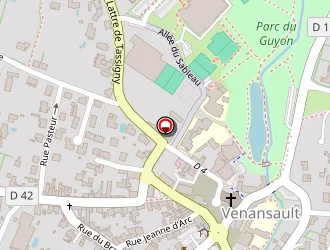 Carte de Karine Coiffure à Venansault