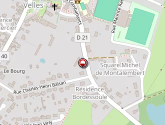 Carte de Ciron Eric à Velles