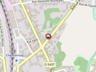 Carte de Maison De La Presse à Chantonnay