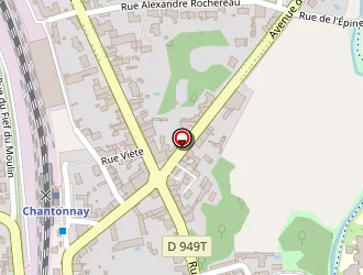 Carte de Admr (service D'aide à Domicile) à Chantonnay