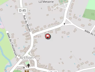 Carte de Leclercq Nicole à Arthon