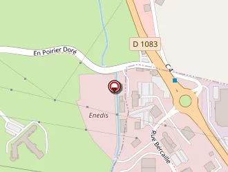 Carte de Locarest à Lons-le-saunier