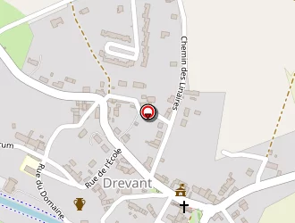 Carte de Salle Des Fetes à Drevant