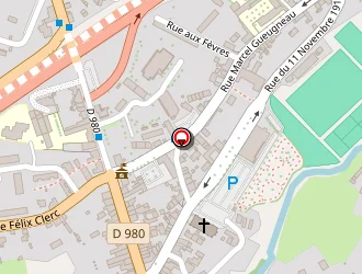 Carte de B 3 à Blanzy