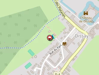 Carte de Centre Social à Dissay