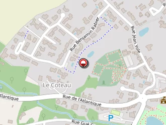 Carte de Complexe Sportif à Coëx